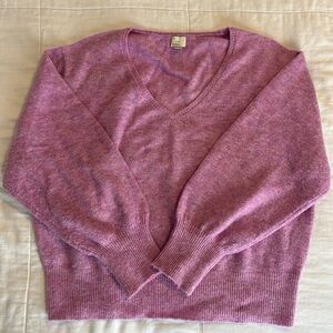 a new day Women's V-Neck Sweater - Pink